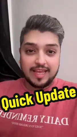 Quick Update. 🤗