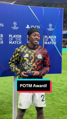 Here is your Champions League Player of the Match #championsleague 