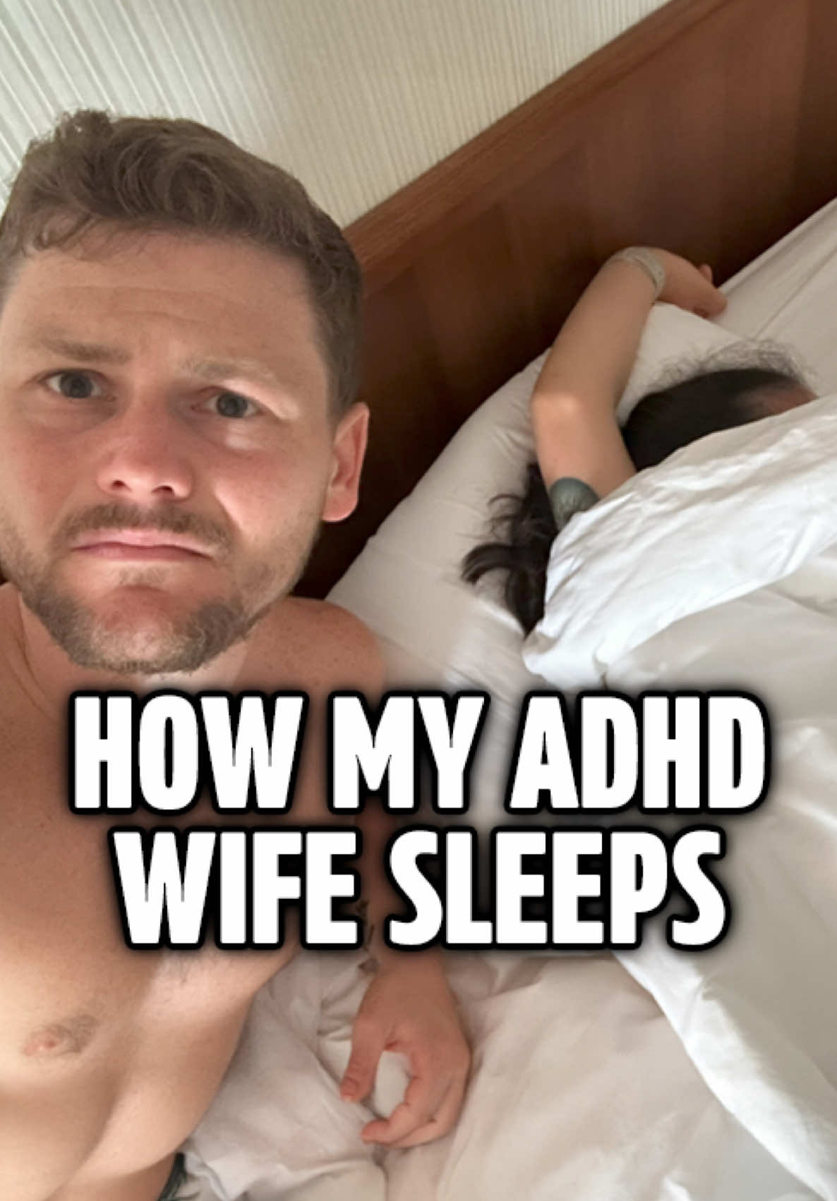 How is she asleep and awake at the same time? TOUR DATES: 10/2–4 TACOMA, WA 10/10 CLINTON TOWNSHIP, MI 10/16–18 APPLETON, WI 10/24–25 STAMFORD, CT 6/11 MUNICH, GERMANY 7/11 BERLIN, GERMANY 11/13–15 AUSTIN, TX 11/28–30 INDIANAPOLIS, IN 12/4–6 ST. LOUIS, MO 12/11–13 PORTLAND, OR 12/18-20 BUFFALO, NY 1/15–17 EUGENE, OR 1/22-24 ATLANTA, GA 4/17–18 PLANO, TX #wife #adhd #Relationship #fyp 