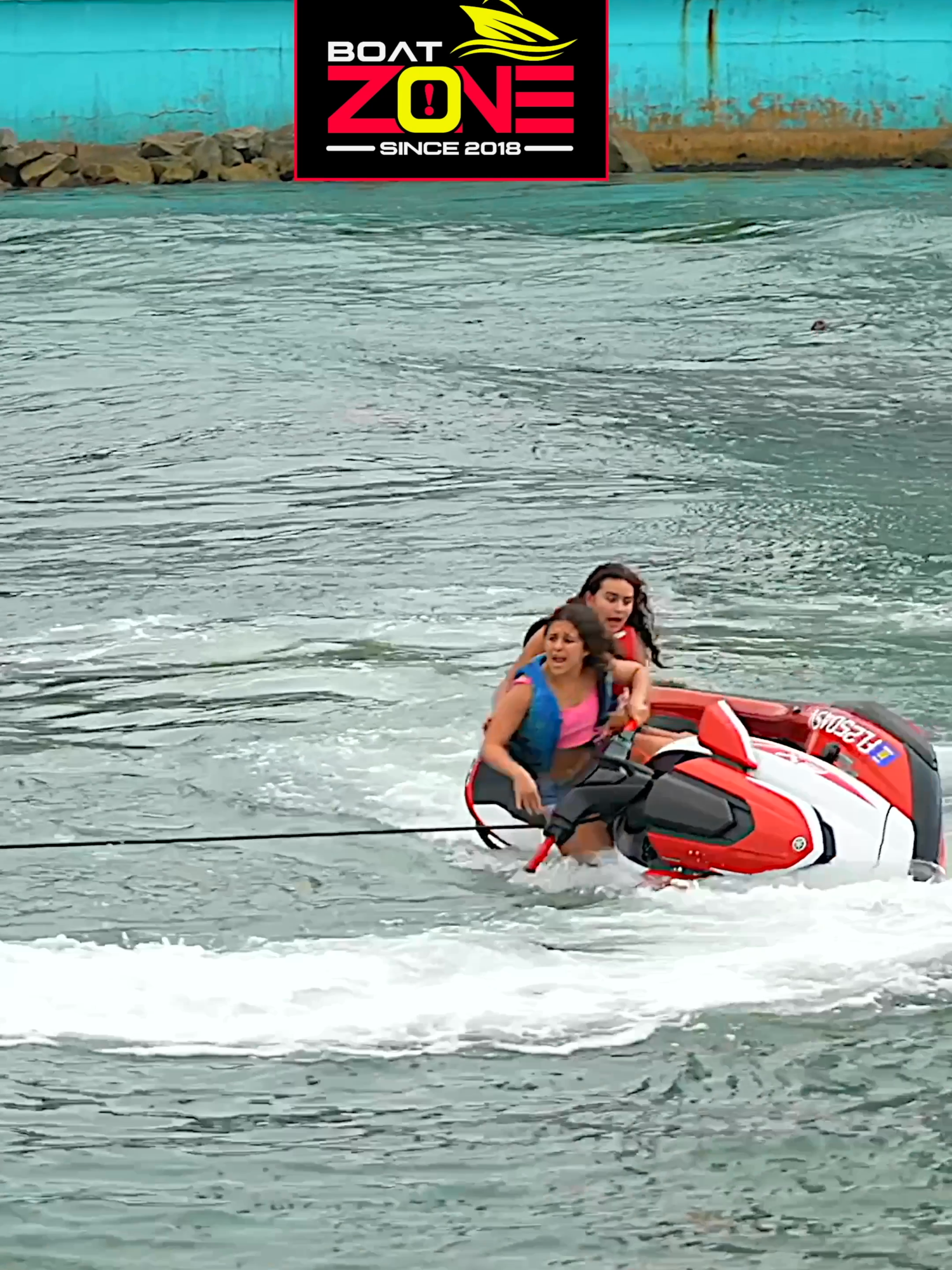 Jet Ski Rental Fail at Haulover Inlet | BOAT ZONE ➡️ Follow @Boat.Zone for more original boat action videos! #boatzone #hauloverinlet #miamiboatramps #boatrampfails #hauloverboats #haulover #boats #bocainlet #boyntoninlet #miamiriver #jupiterinlet #roughinlet