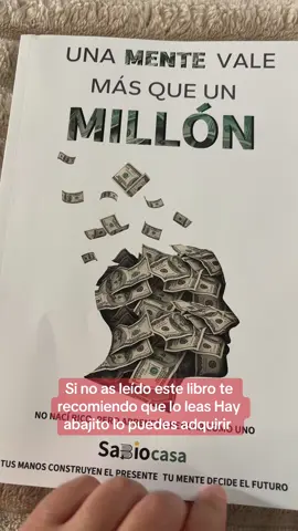 Este libro de verdad que te sacará de muchas dudas te hará pensar diferente o ver las cosas de otra manera #libro #unamentevalemásqueunmillón  #librosdereflexion  #librosrecomendados 