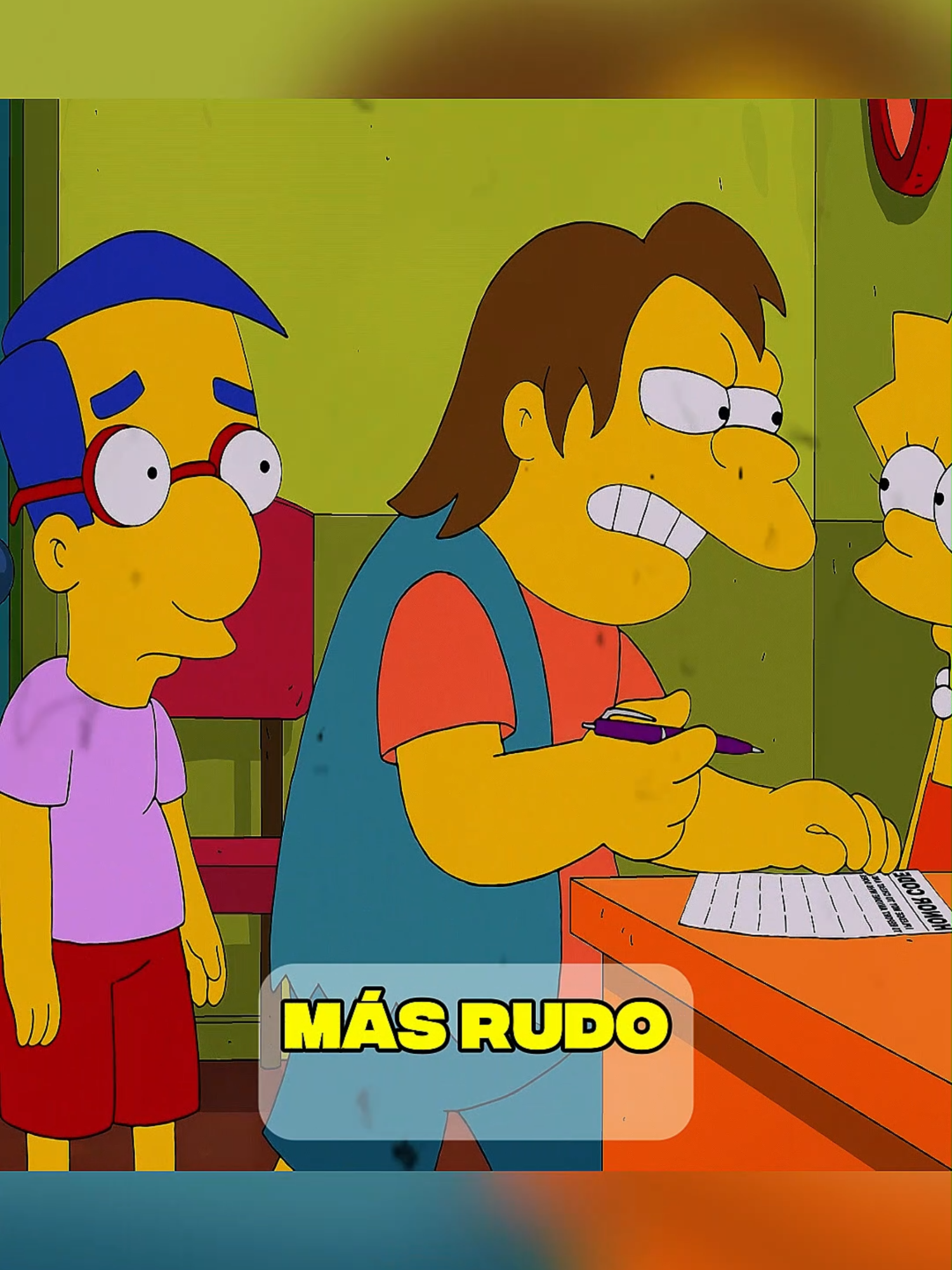 Bart Simpson burló el sistema escolar de Lisa #lossimpson #simpsons #funnytiktok #foruyou #frypgシ #resumen