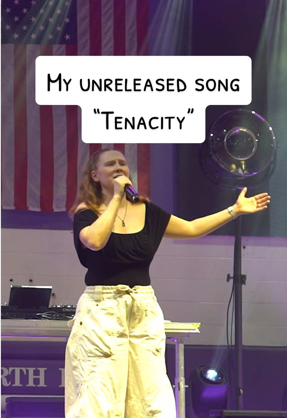 Last Friday, I played a song that I recently wrote called “Tenacity” at my old high school’s homecoming assembly. This tune will be on a much larger project of mine, but I wanted to share a clip of it in the meantime. :)
