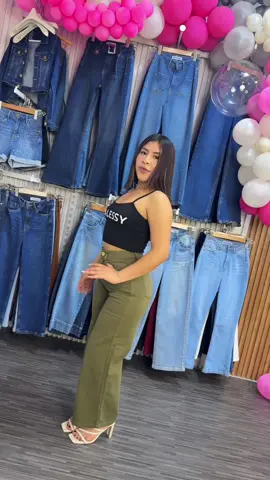 Culotte clásico verde militar 💚 🥰 #jeans #ecuador🇪🇨 #bolivia🇧🇴 #chiclayo #gamarramayorista 