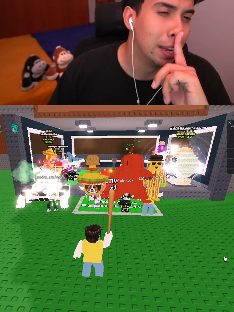 Simon dice tráingenme un noobini pizanini | #elabrahaham #abrahahamflores #feed #fortnite #robloxgames #brainrot #humor #stealabrianrot #steelabrainrot @elabrahaham