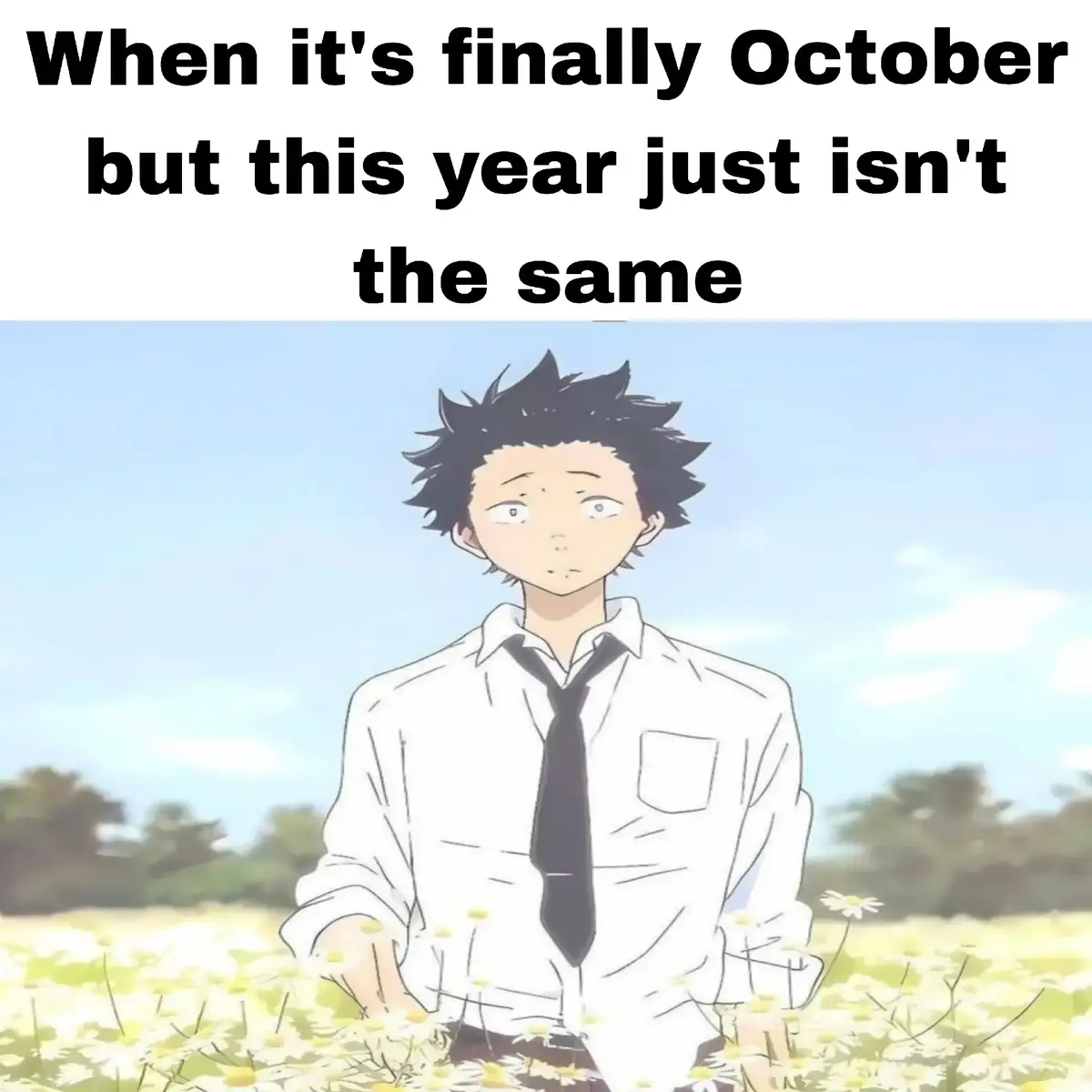 Shoya Ishida does not have a formal ideology, but his character arc in A Silent Voice is driven by a deep sense of guilt and self-loathing, which he overcomes through atonement, seeking forgiveness, and forming genuine connections. His journey explores several themes that define his worldview throughout the story.  His mindset before his redemption As a child, Shoya acted out of a desire to overcome boredom and gain attention, viewing his deaf classmate, Shoko Nishimiya, as an easy target for bullying. After he is singled out and blamed for the bullying, his former friends turn on him and make him the new victim. This betrayal, combined with his social isolation, shatters his worldview and leads to a new, cynical perspective.  Contempt for others: He develops a deep-seated contempt for his peers, seeing them as hypocrites and liars. He puts mental 