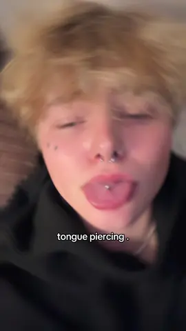 hell #piercings #tonguepiercing #uk #fyp #04 