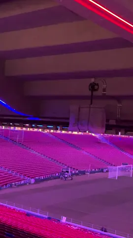 Nuevo TV 📺 instalado para transmisión en vivo durante el partido #fcbarcelona #campnou #spotify #foruyou #barca 