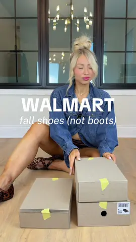 Walmart fall shoes that are NOT boots✨ #walmartfashion #walmartshoes #fallshoes #walmartfinds #shoehaul 