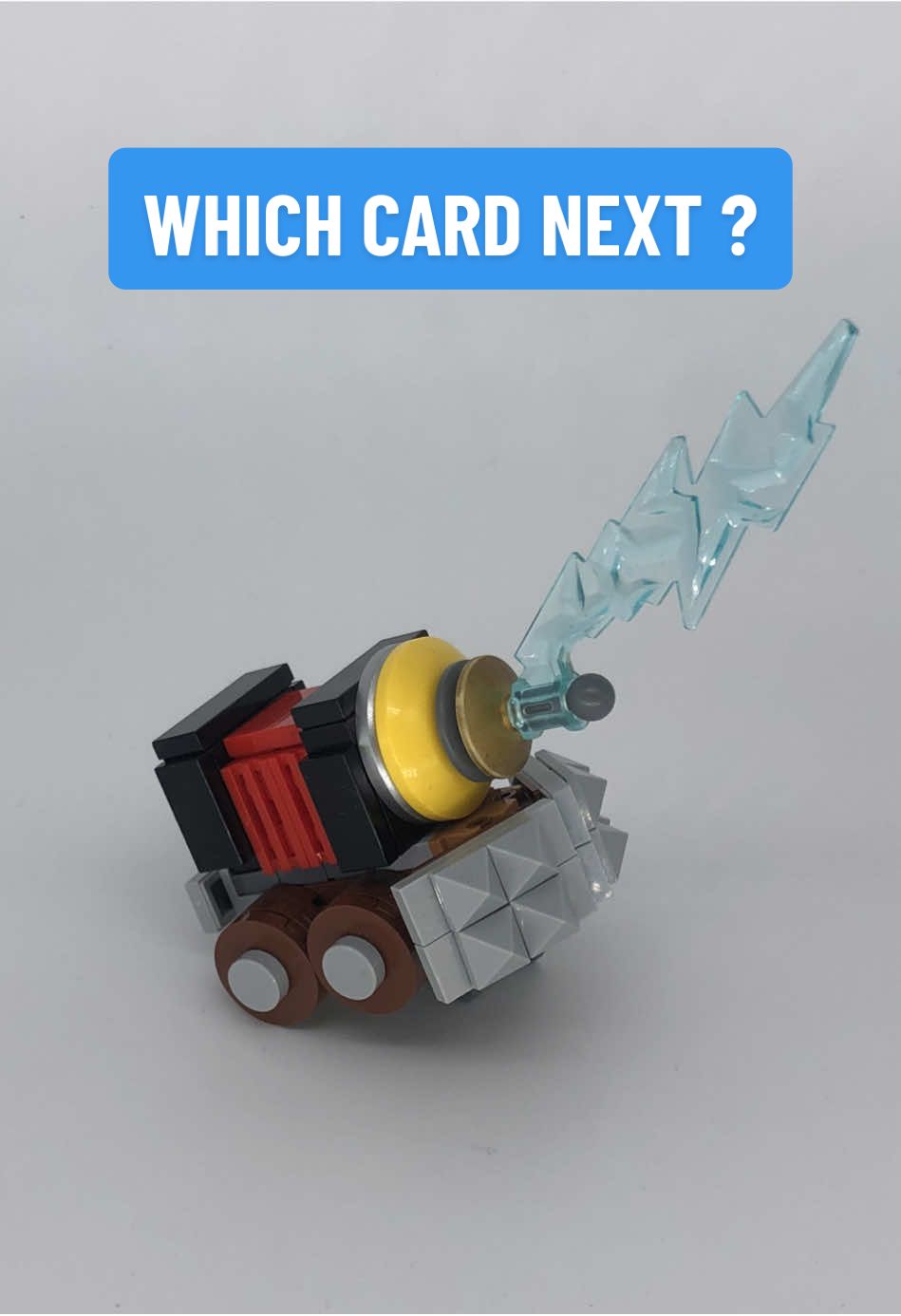 LEGO SPARKY FROM CLASH ROYALE ⚡️🔋Which card next ? #clashroyale #lego #legoclashroyale #sparky #tutorial 