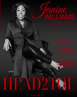 Hey October 🍁🍂Janine Williams is proof that when you walk fully in your gifts, there are no limits to what you can create or who you can inspire. From the salon to the stage, she embodies resilience, authenticity, and artistry that speaks to the soul. At Head2Toe Magazine, we celebrate trailblazers like Janine who remind us that success is not about fitting into one box, but about embracing every part of who you are. Her journey continues to unfold, and we have no doubt that the best is yet to come. #head2toemagazine #SupportBlackBusiness #CommunityStrong 