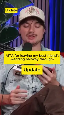 AITA for leaving my best friend’s wedding halfway through?  Update  #reddit#redditstories #redditreadings #reddit_tiktok 