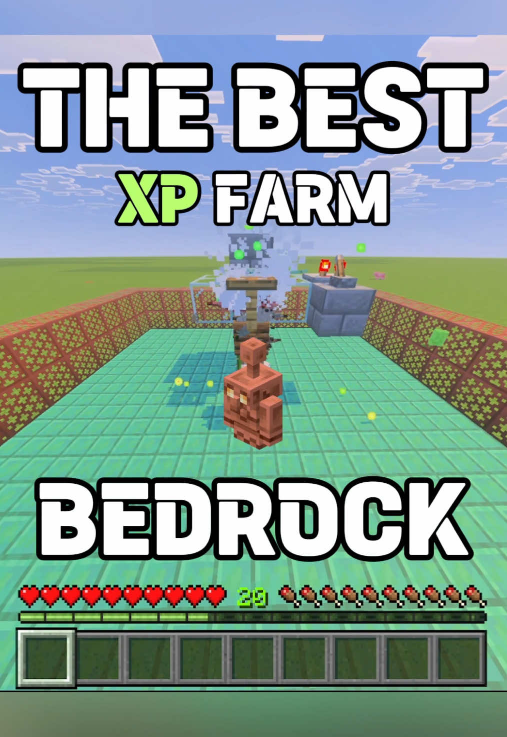 The Best Xp Farm For Minecraft Bedrock For Copper Age Update #Minecraft #minecraftbedrock #xpfarm #minecrafttutorial #minecrafter 