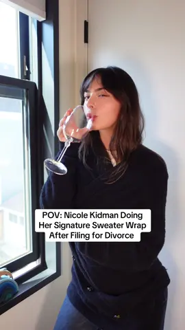 No one does a cardigan wrap like Nicole Kidman #nicolekidman #pov 