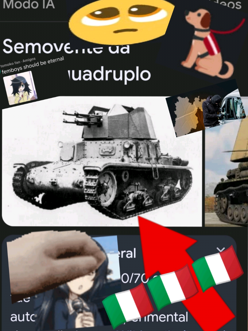 Antiaéreo Italiano de rango bajo 🙀🇮🇹 #warthundemobile #warthunder #fypシ #humor #xd 