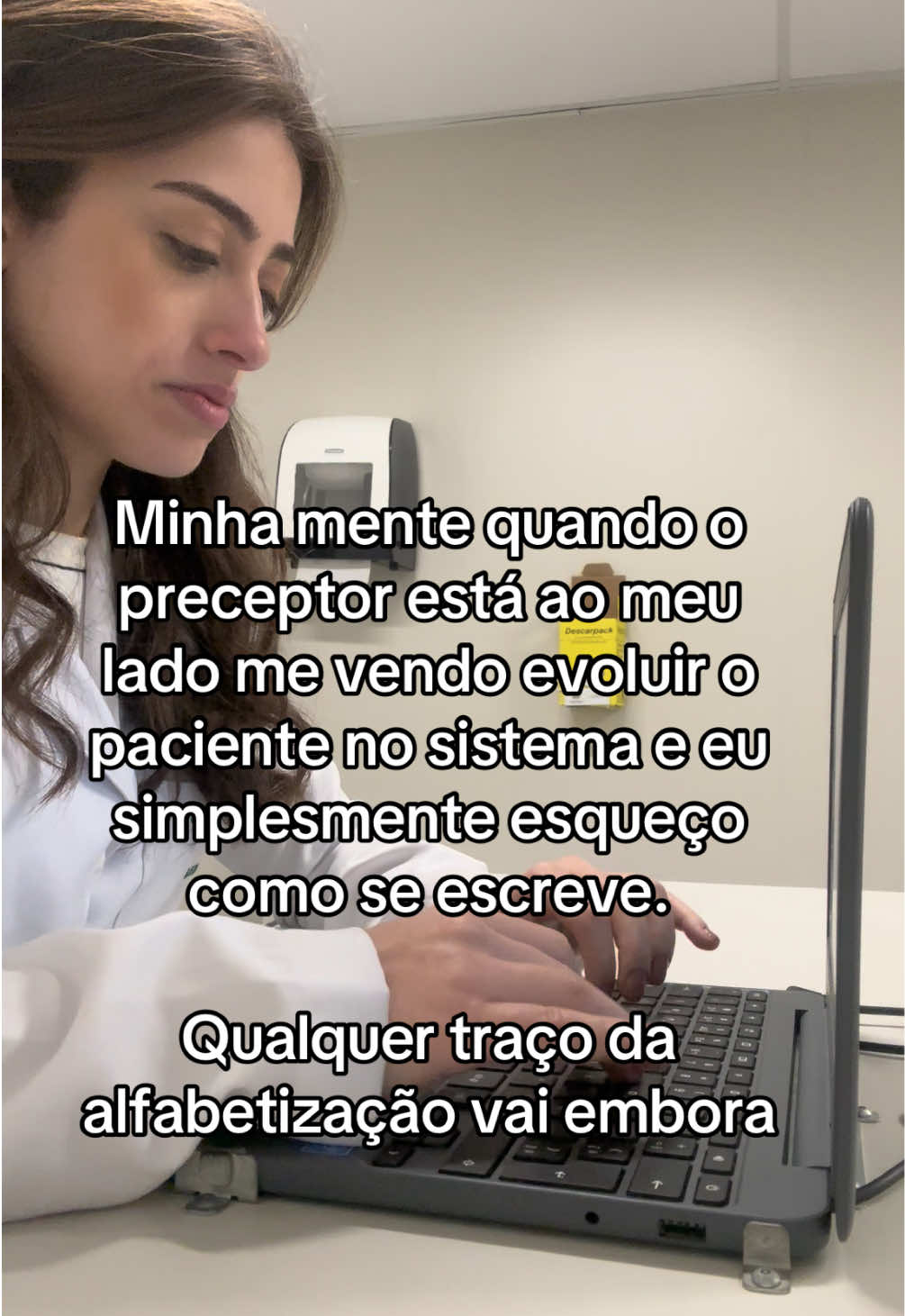 Desaprendo até a falar kkkkk #medicina #internato #vaiprofycaramba #plantao #hospital 