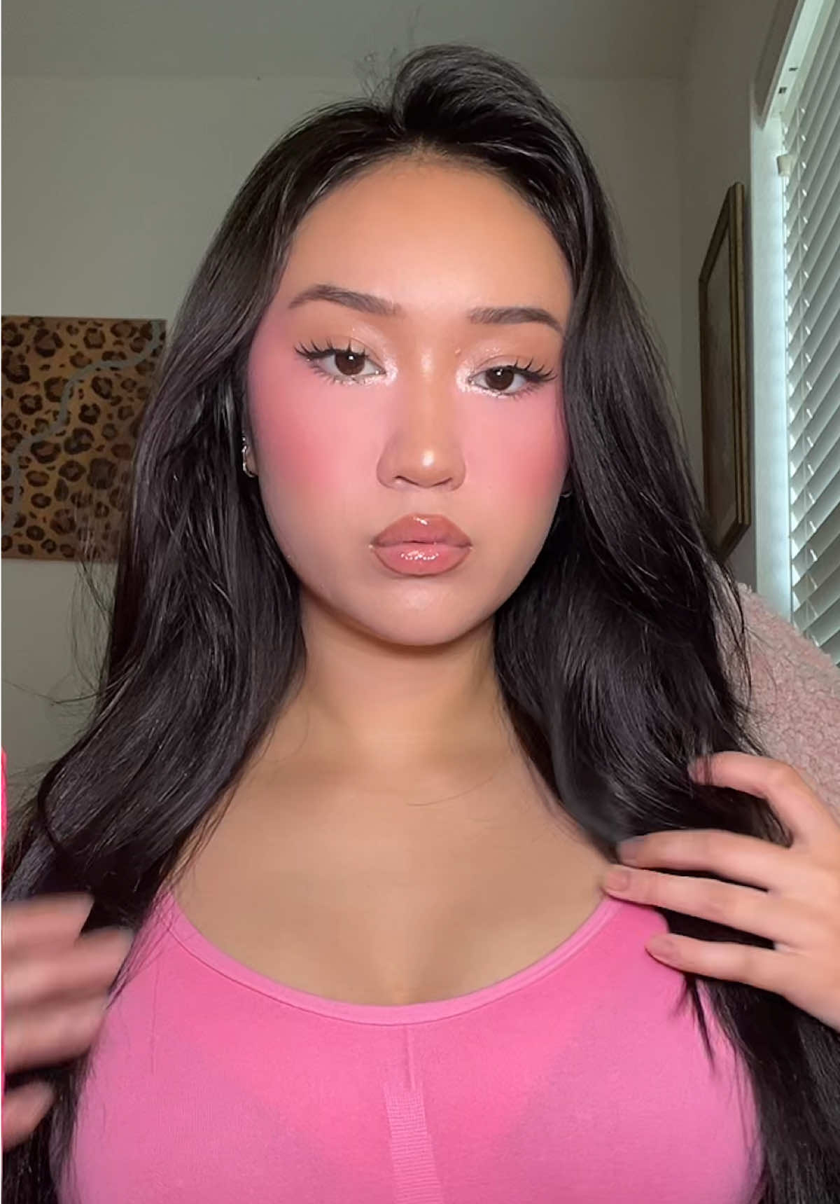 @Paintedbyesther inspired makeup quite literally saved my life💗