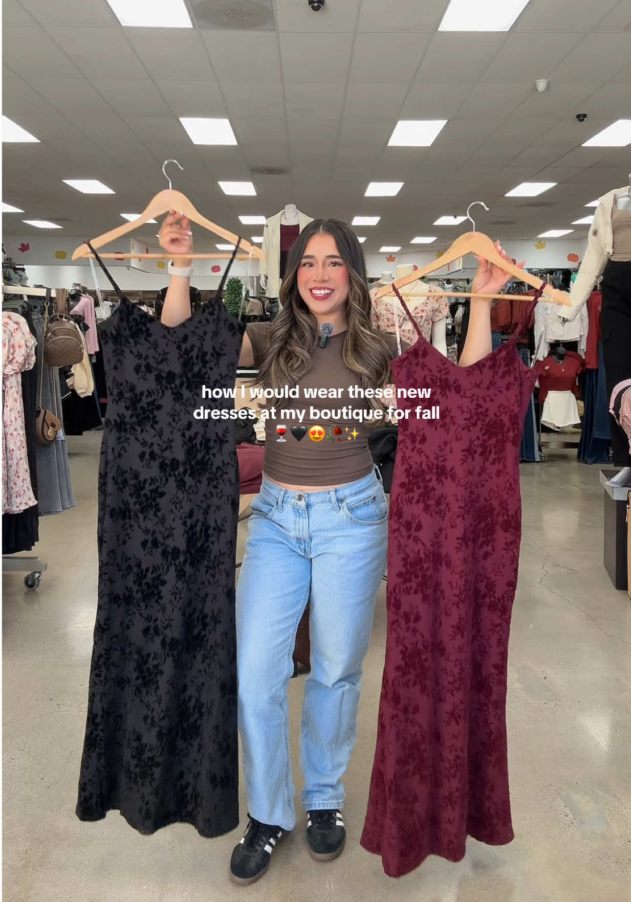 a dress you NEED for fall 2025! I’m in love with this style the color the silhouette everything is perfectttt 😍👌🏽 #dress #falloutfits #fall2025 #falltrends #boots 