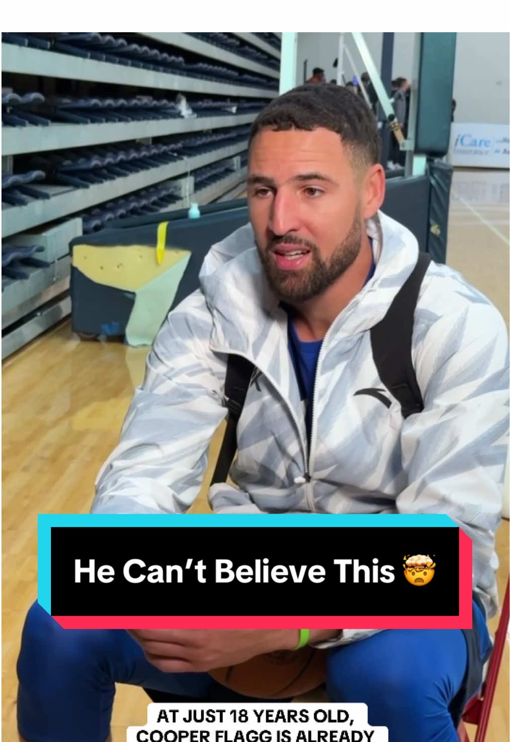 “He did not sit out one one drill” -Klay 💯 #NBA #basketball #KlayThompson #Cooperflagg #Mavs 