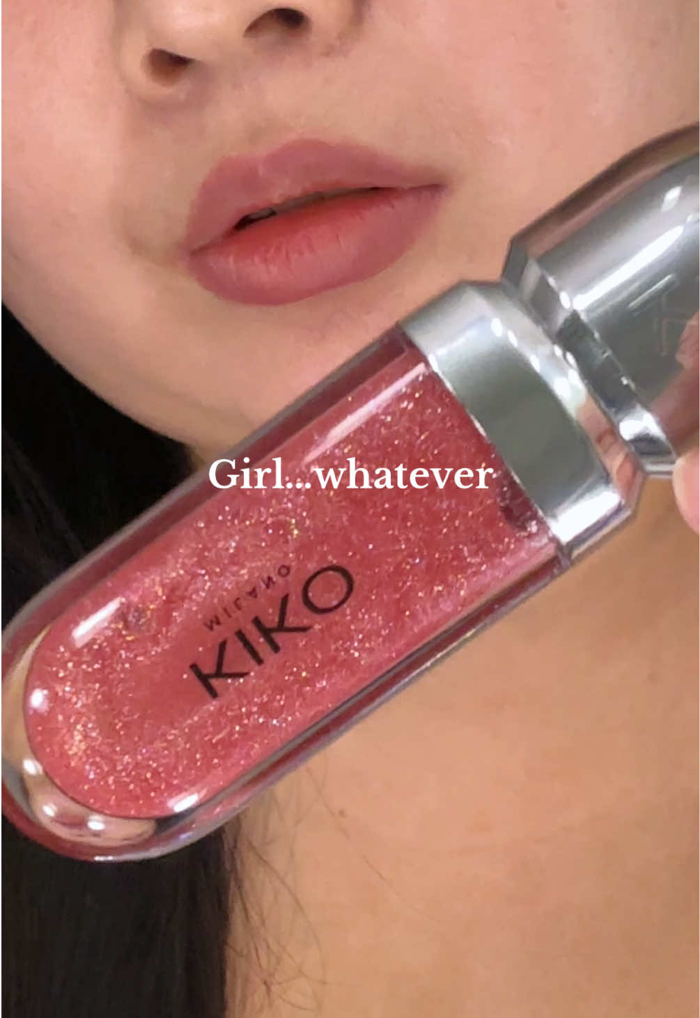 Mauve pink lip combo for colder weather  ₊˚🦢✩ 🎀⊹☁️♡ . @KIKO Milano USA 3D hydra lipgloss  . #kikomilano #lipcombo  