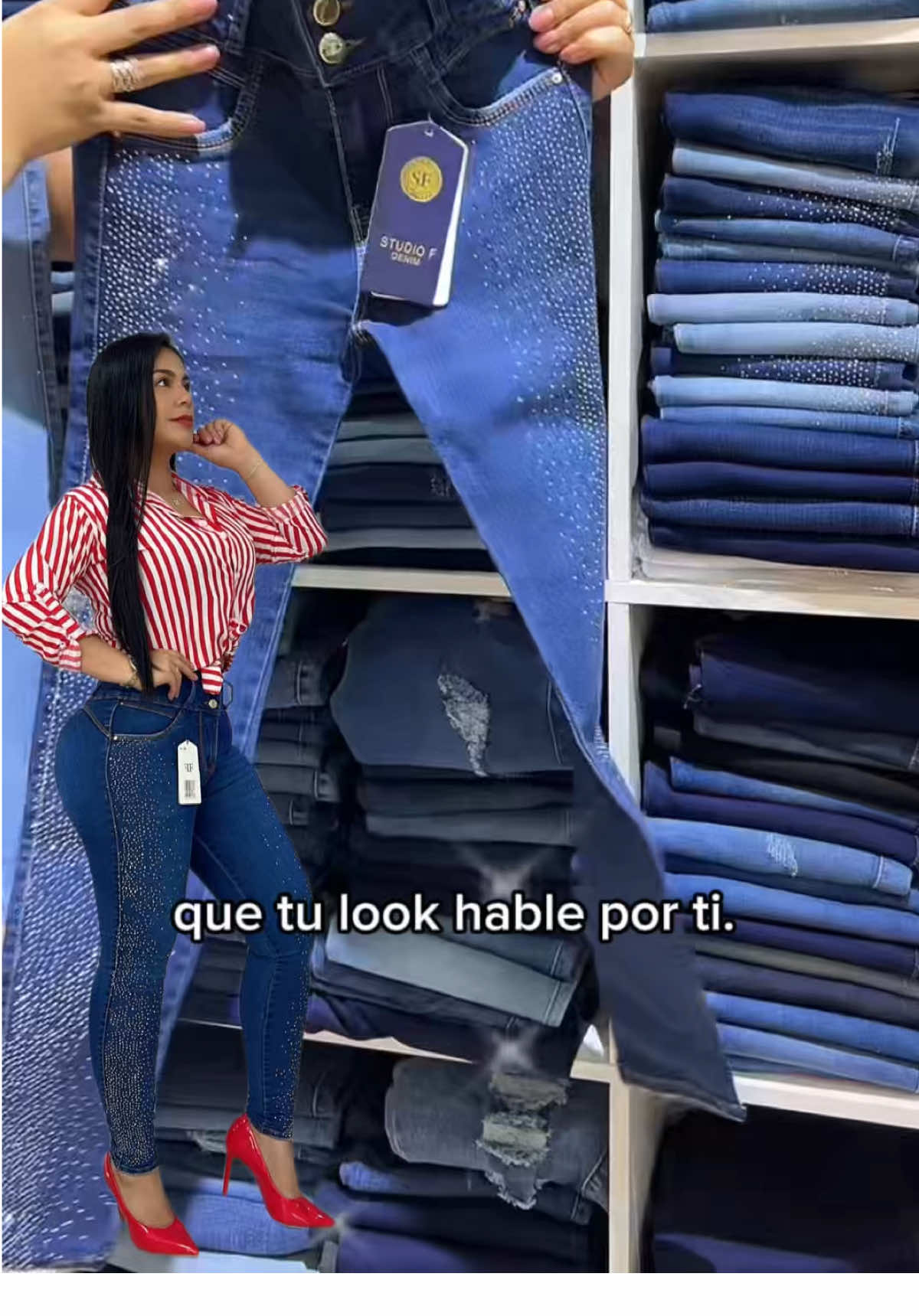 Realiza tus favoritos al 0989007246 😍 #JeansColombianos #LevantaCola #BrillaConEstilo #Tendencia2025 ✨👖