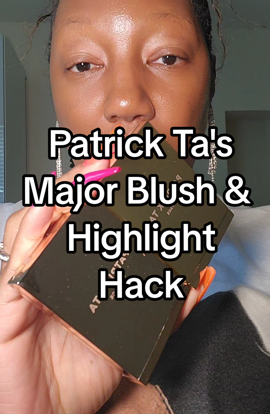 Wait, why didn't anyone tell me about the Patrick Ta magic sooner?! 🤯 ✨️ As a total makeup beginner, this Major Headlines combo is TOO PRETTY. 💯💖✨️🙌🏾 The Major Headlines Double-Take Creme & Powder Blush gave me the most natural, yet snatched, flush. Then, layering the Major Glow Creme & Powder Highlighter Duo? Instant celebrity glow. ✨ I'm obsessed with this cream-over-powder hack for a glass-skin highlight that looks professional, but was so easy to do. If I can do it, YOU can do it!  Hit the orange cart to shop your favorite shades and get your perfect glow! #patrickta #blush #highlighter #beautyandpersonalcare #tiktokshopfalldealsforyou 