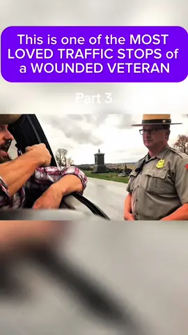 This is one of the MOST LOVED TRAFFIC STOPS of a WOUNDED VETERAN #tiktok #trending #fyp #foryou #fypシ         