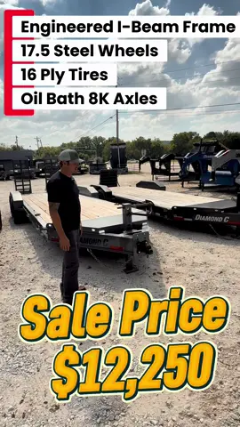 💥 Clearance Alert! 💥 We’ve got three 2024 Diamond C LPX trailers priced to move. Built tough. Ready to work. Won’t last long. #DiamondCTrailers #LPX #ClearanceSale #PremierTrailerSales #NWA@Diamond C Trailers 