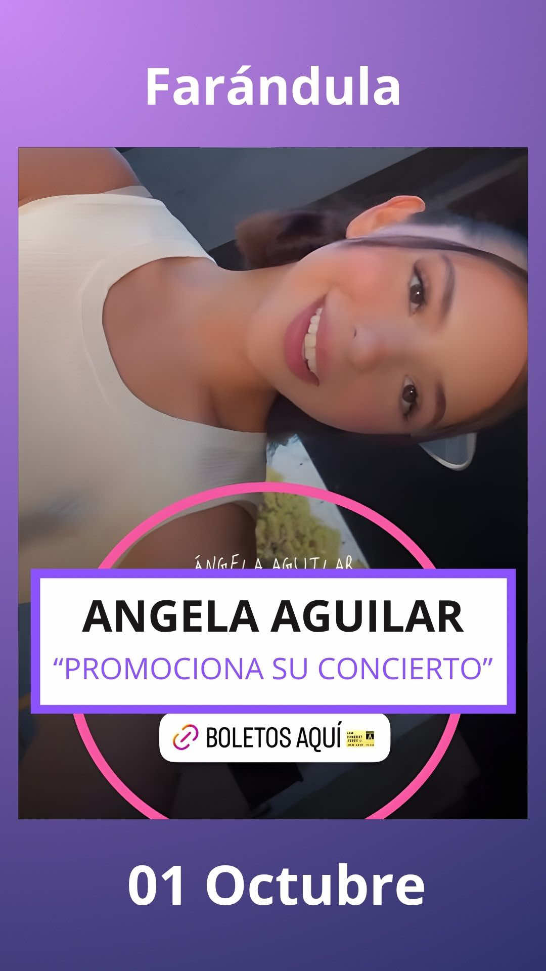 Ángela AGUILAR promociona su CONCIERTO LIBRE CORAZÓN #angelaaguilar #librecorazon 