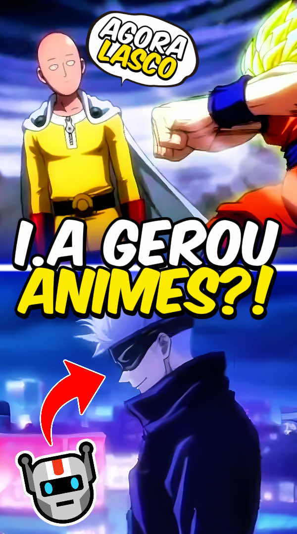 Inteligência Artificial começou Criar Animes? 😰🤖 (Sora 2) #anime #otaku #ia #sora2 #animetiktok 