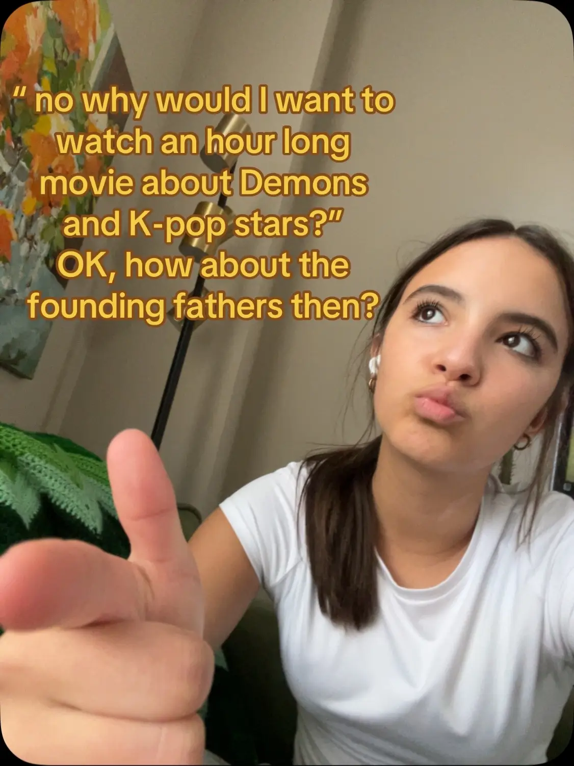 I’ve watched K-pop demon hunters 4 times this week now… #kpopdemonhunters #hamilton #fyp #trending #makethisviral 