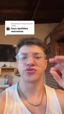 Respuesta a @zabala Top apellidos de marronazo. #humor #argentina #apellidos 