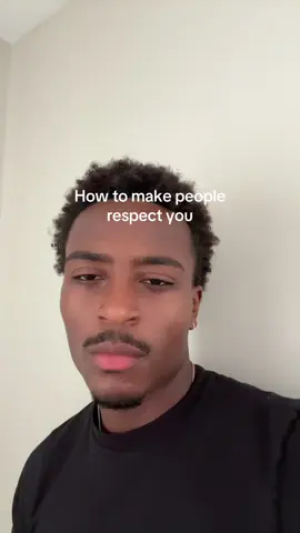 If you want respect, show respect #fyp #respect #rapport #beas1nthetrap 