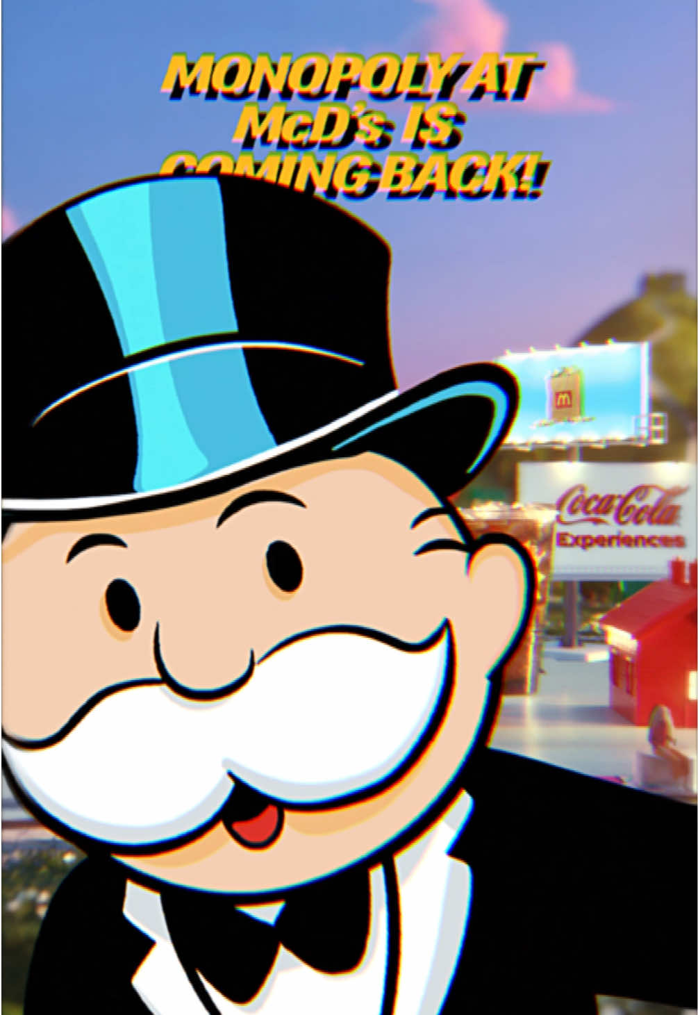 MONOPOLY IS COMING BACK TO McDONALD’S!! 10/6!! GET UR BAG!! PRE-REG IN THE APP!! PHYSICAL PEELS ON SELECT ITEMS! DIGITAL PEELS ON OTHERS! BIG PRIZES!! @Monopoly Game 