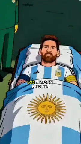 Los Simpson predicen la muerte de Messi #lossimpson #thesimpsons #predicciones #messi 