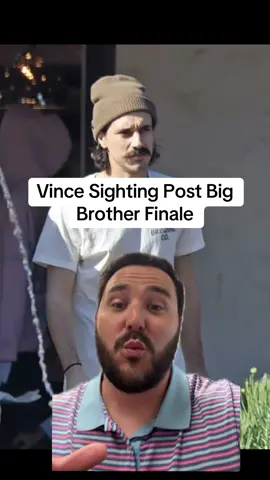 We have our first Vince sighting post big Brother 27 finale . Is he rekindling the relationship or just trying to save face? #bb27 #bigbrother #cbsbigbrother #bb   