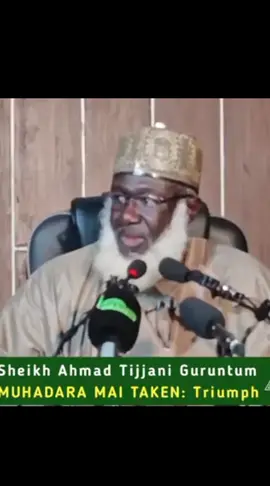 Muhadara  Maudu'i: TRIUMPH  #sheikh_ahmad_tijjani_gurumtum #SHEIKAHMADTIJJANIGURUNTUM #SHEIKAHMADTIJJANIGURUNTUM 