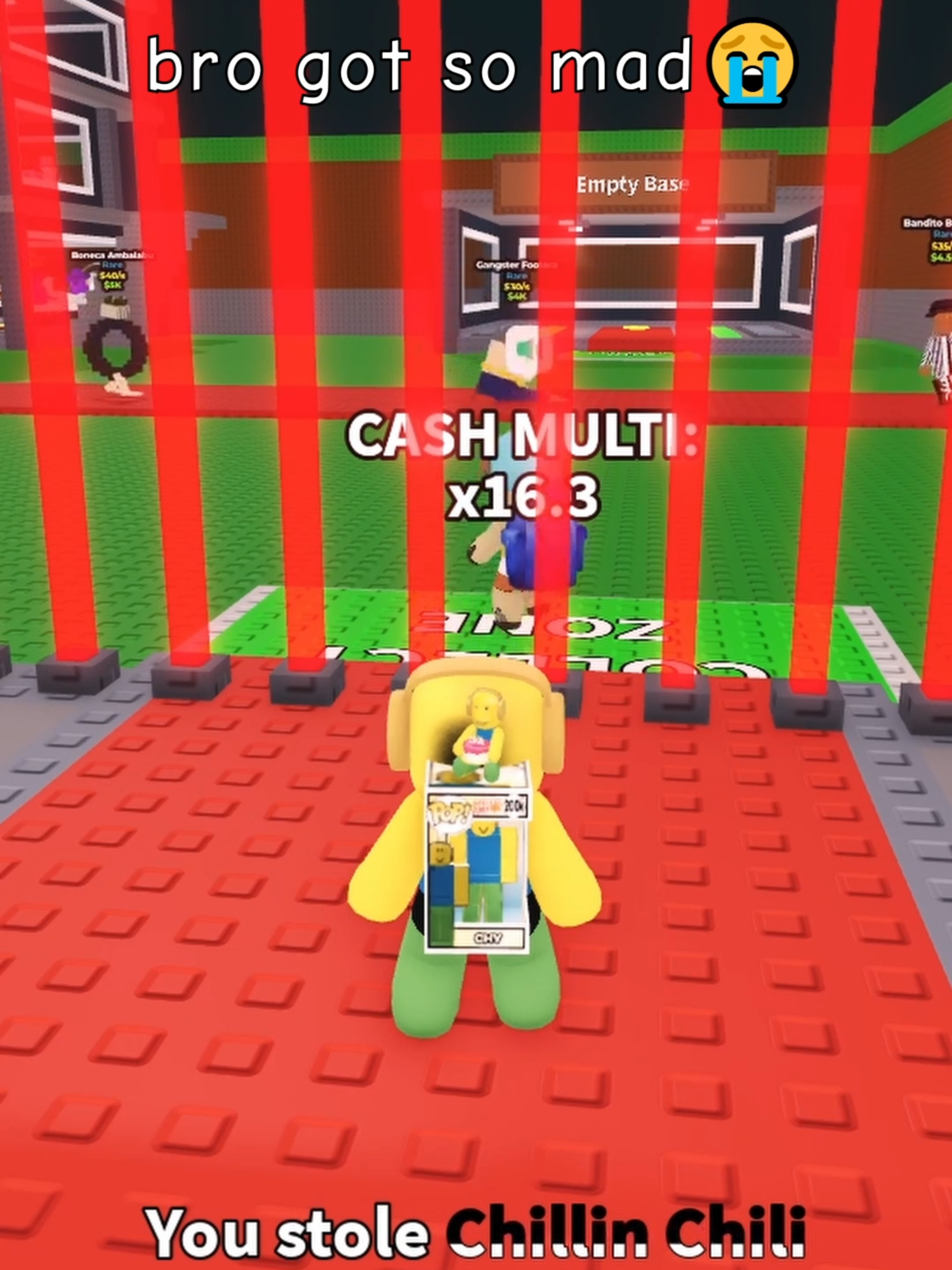 i stole his new secret brainrot😭 #roblox #stealabrainrot #fyp