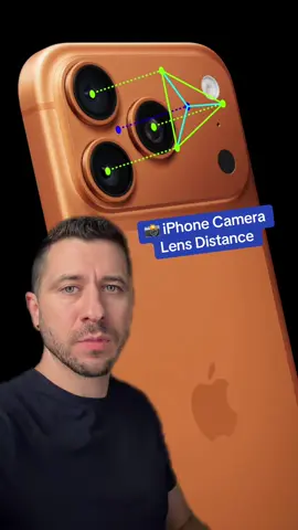 Why iPhone 17 Pro camera lenses are placed in a triangle #apple #photography #designsecrets 