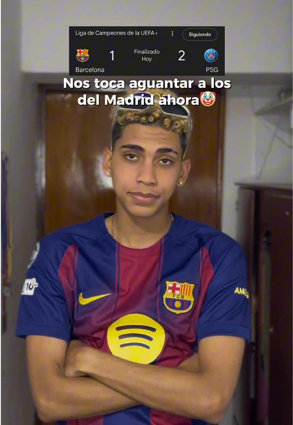 Nada que decir…🤐😞 // #fcbarcelona #psg #championsleague #realmadrid #futbol 