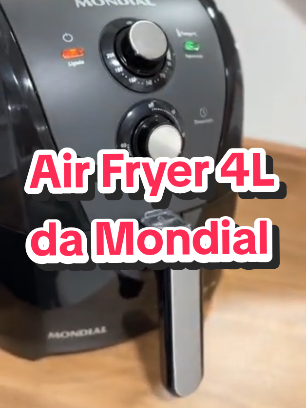 R$ 256,70 🛍 Fritadeira sem óleo air fryer 4L Mondial 1500W AFN-40-BFT 📦Entrega MercadoLivre🛒 https://mercadolivre.com/sec/28gcmdJ MWZXZW-MKAF  #airfryer #mondial #comprasonline #mercadolivre