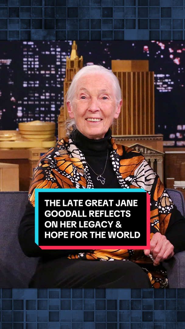 The late great Jane Goodall reflects on her legacy and hope for the world. Rest in Peace, Jane. #ThankYouJane #RememberingJane #JaneGoodall 💚 Original Air Date: April 19th, 2019