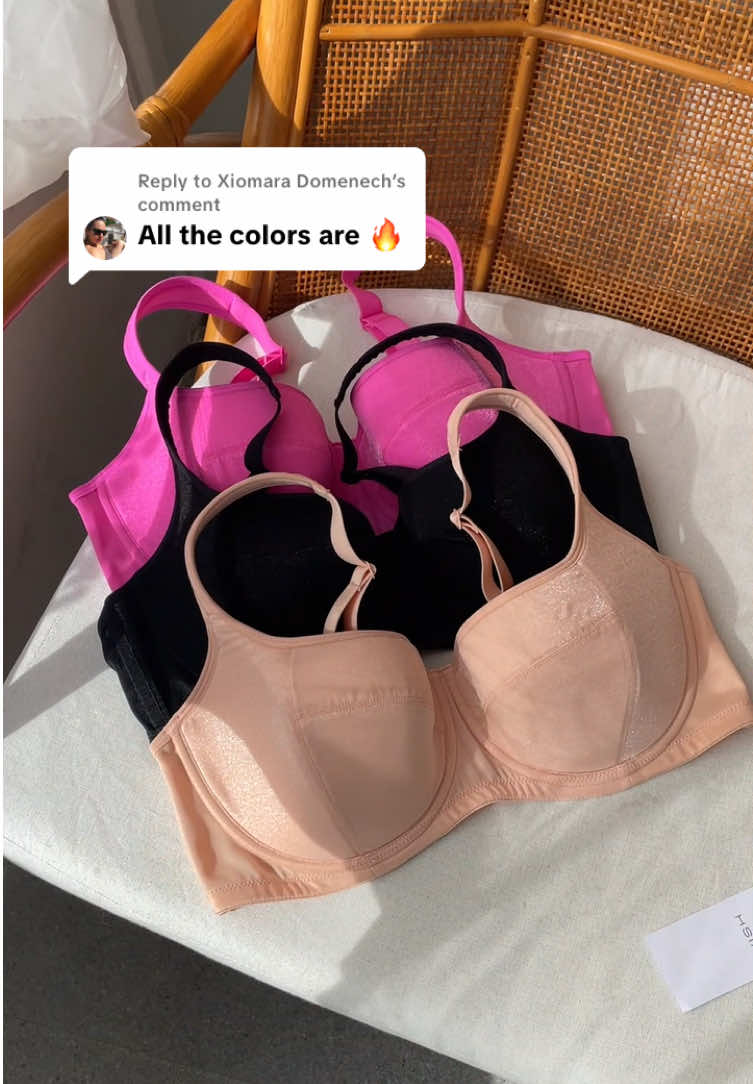Replying to @Xiomara Domenech Perfect match for your fave low-cut tops✨#HSIA #hsiabra #minimizer #plussizebra #fullerbust 
