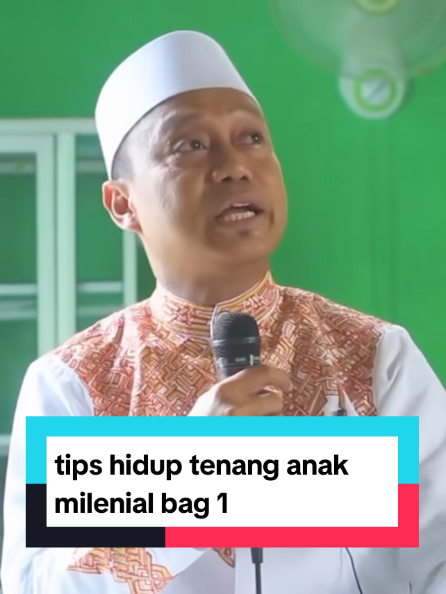 tips hidup tenang anak milenial bag 1 #ceramah #islam #ustadzdasadlatif #fypviralシ 