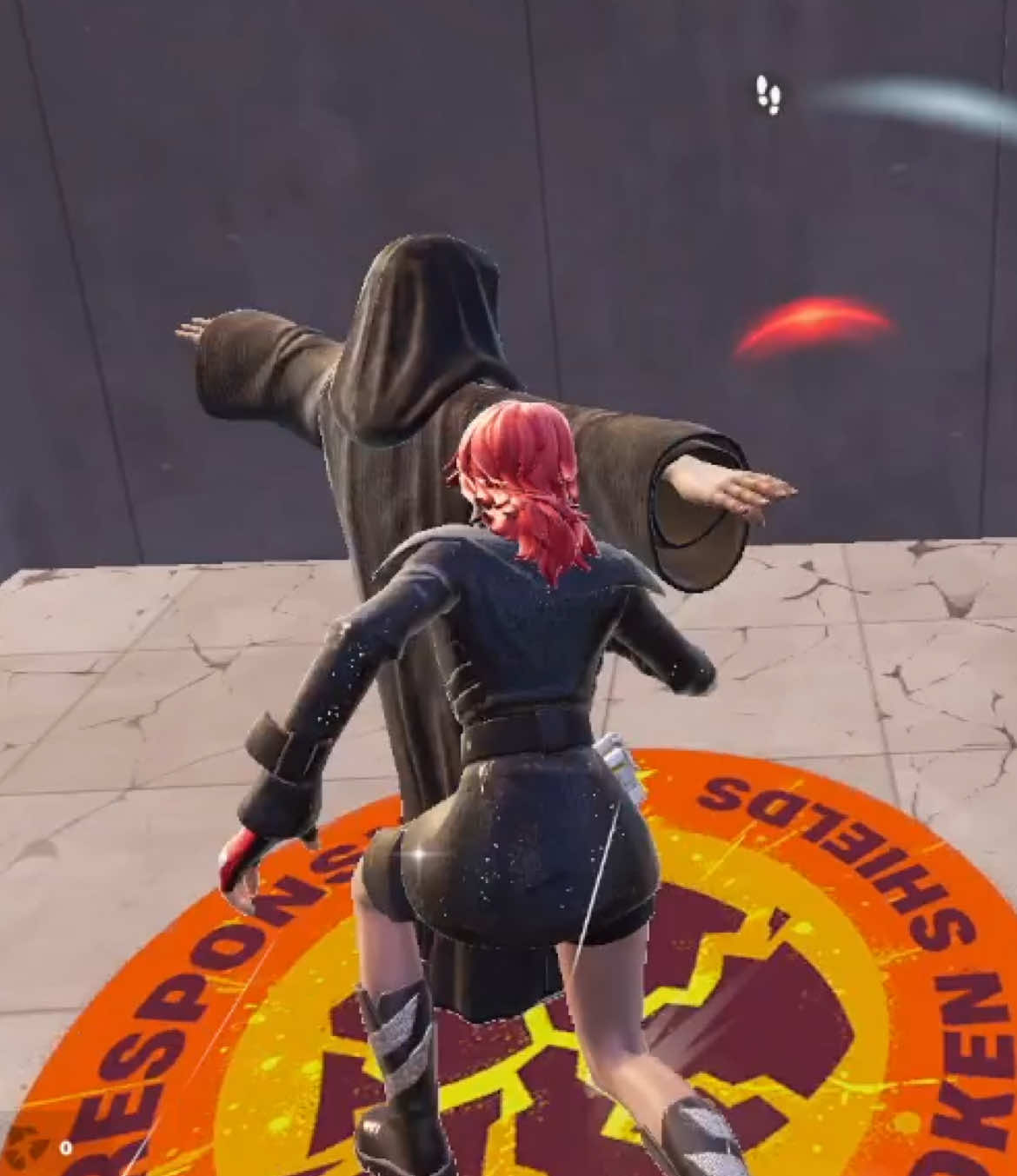 WHAT DID I JUST WALK INTO? #fortnite #fyp #spooky #fortniteclips #GamerGirl 