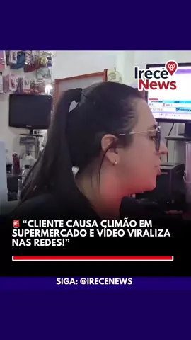 🚨Um vídeo que circula nas redes sociais mostra uma atendente de caixa sendo alvo de grosserias por parte de uma cliente. Tudo começou quando a funcionária cumprimentou a mulher com um educado “Oi, amiga, tudo bem?”. A resposta foi ríspida: “Que intimidade é essa? Tem que me chamar de senhora”. Durante todo o atendimento, a cliente reclamou constantemente, deixando o clima tenso e constrangendo a funcionária, que manteve a calma e a paciência do início ao fim. Para encerrar, a mulher ainda pediu para cancelar a compra, dizendo que passaria os produtos em outro caixa. 🎥 A interpretação é de @/vaflorencio_. #fvp #fvpシ #fvpシviral #entretenimento #viral            👉 Siga o @irecenews para mais conteúdos virais e notícias!