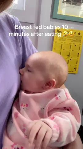 Give me a break girl 🤣🤣😩😩😩 she’s always eating lmao #newborn #babygirl #breastfedbabyprobs 