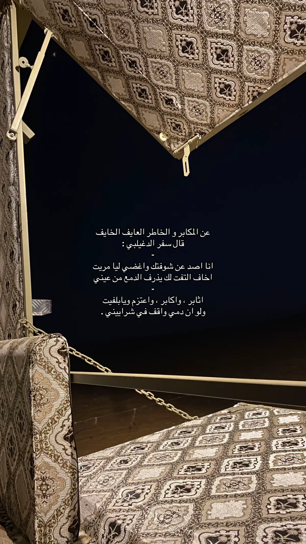 ولو ان دمي واقفً في شراييني . #9َ8َ #سفر_الدغيلبي #fyp #اكسبلور  .