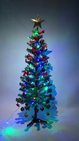 Arvore de Natal Decorada 120cm 120 Galhos Completa Enfeitada Verde Pinheiro Mais 82 Enfeites Pisca Led Decoração LINK NA BIO 😚 ##arvore##arvoredenatal##decoracaodenatal##decoracao##casa