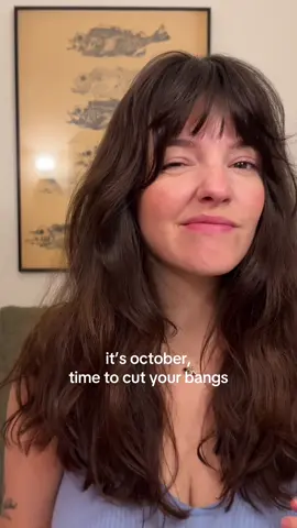 #bangs #haircut #diybangs 